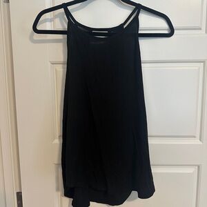 *3/$25* Prana Black Asymmetrical Tank Top